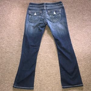 True Religion Flap Big T  jeans size 28